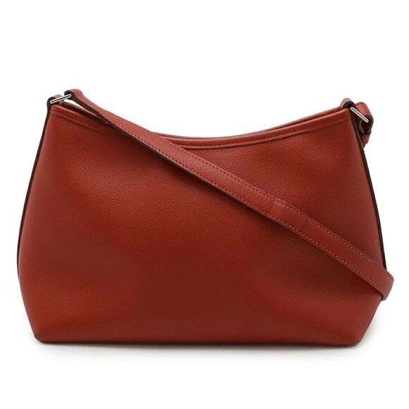 Hermes Berlingot PM Shoulder Bag Red Leather - Picture 1 of 8